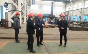 裝備集團公司副總經理、總工程師陳義國帶隊至環保公司調研指導工作